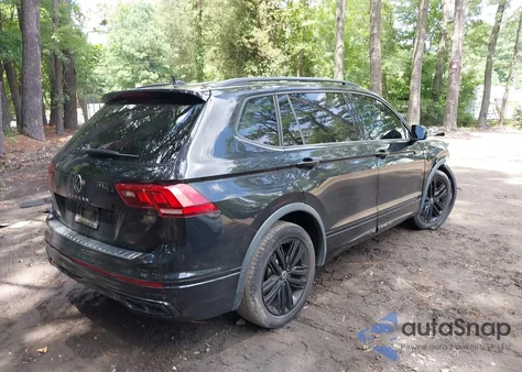 2022 Volkswagen Tiguan 2.0T Se R-Line Black from USA, damaged, VIN 3VVCB7AX8NM079709
